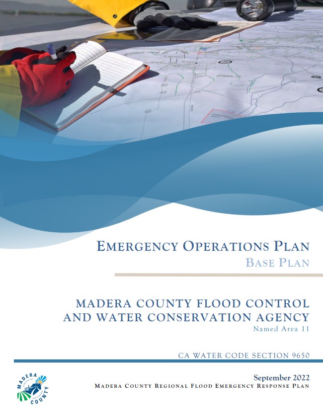 Cover of Emergency Operations Plan for the Madera County Flood Control and Water Conservation Agency